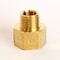 Homeplus+ ATC 3/4 in. FPT X 1/2 in. D MPT Brass Reducing Coupling 6JC120810701046 - alternate 2